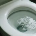 why is my toilet bubbling